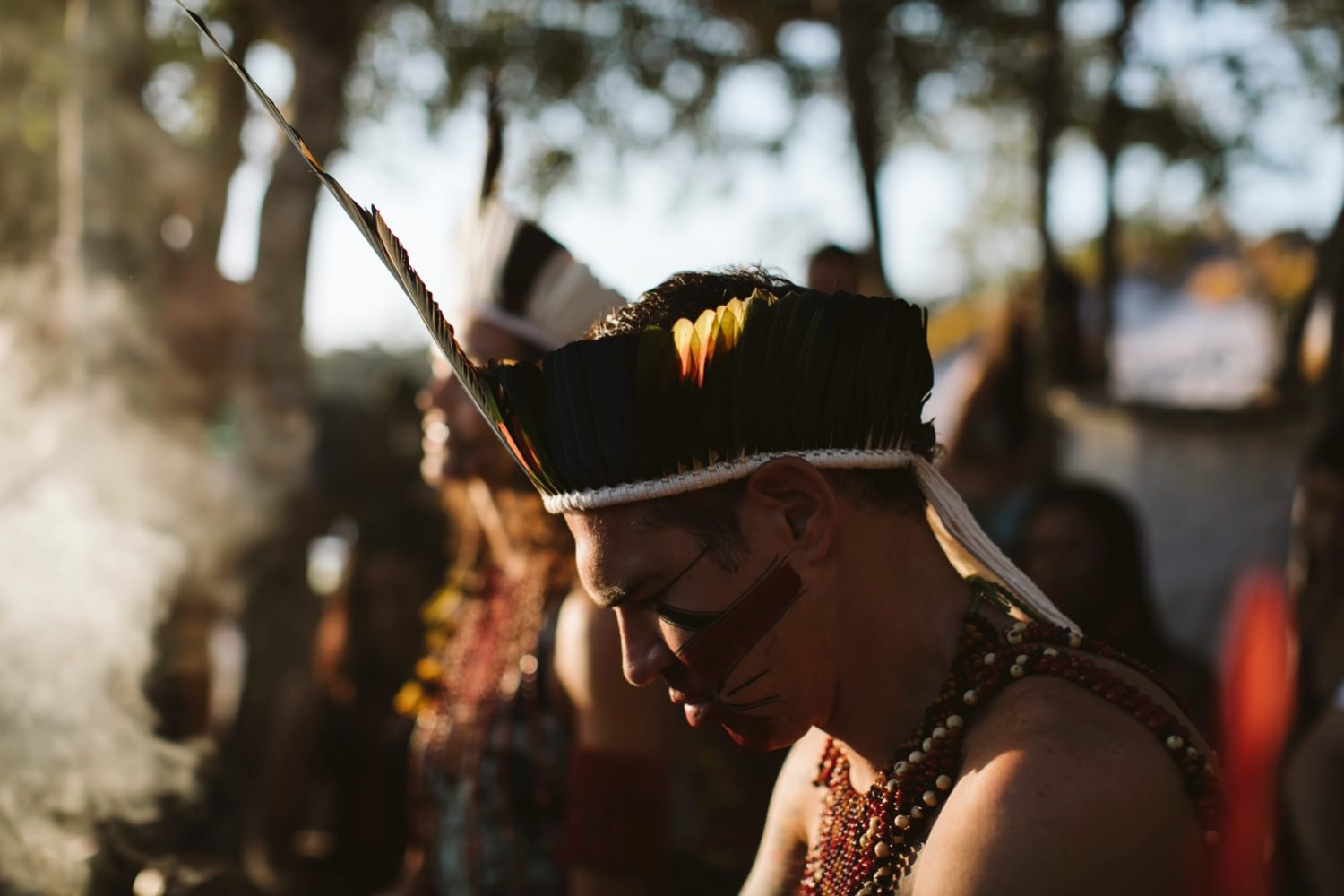fotografa de casamento cerimonia indigena