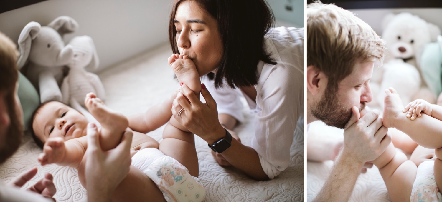 mamae e bebe carinho fotografa de familia